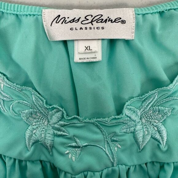 Vintage Miss Elaine Classic nightgown size XL - Picture 4 of 5